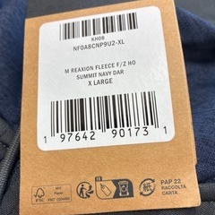 訳あり　THE NORTH FACE REAXION FLEECE　セットアップ スウェット スポーツウェア 新品未使用品の画像