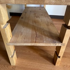 万能棚テレビ台椅子利用可の画像