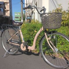 26インチのママチャリです。　内装３段ギア、ＬＥＤオートライト付です。の画像