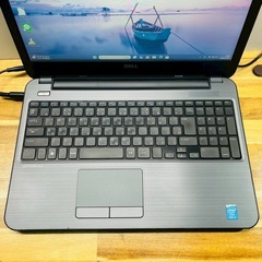 爆安特価❤️Win11 ノートパソコン SSD搭載 ネット快適 DVD オフィス　DELL  の画像