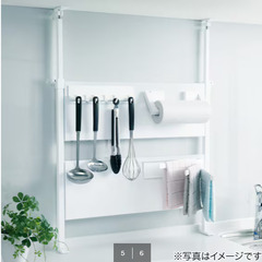 マグネットがくっつく　つっぱりキッチンパネル★新品★ニトリの画像