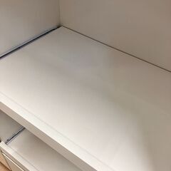 😎アイクラフト😎レンジボード😎ホワイト😎59.2cm幅😎No.1718😎の画像