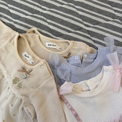 双子 トップス 80の画像