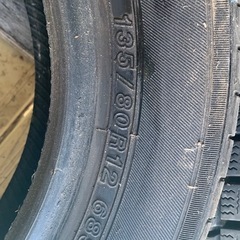 YOKOHAMA11/30タイヤ(135/80/R12)中古品の画像