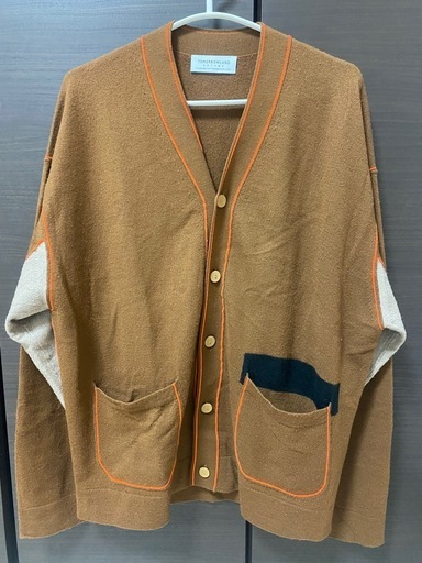 トゥモローランド　ブラウンカーディガン