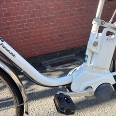 Panasonic 電動アシスト自転車 12ahフル　ホワイト の画像