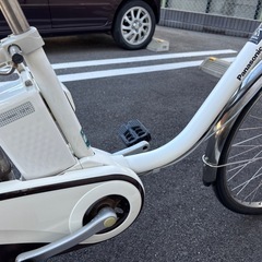 Panasonic 電動アシスト自転車 12ahフル　ホワイト の画像