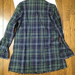 Eddie Bauer・チェック柄長袖シャツの画像