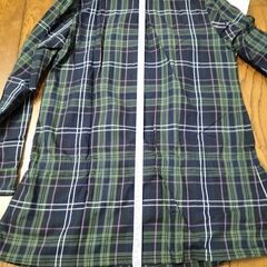 Eddie Bauer・チェック柄長袖シャツの画像