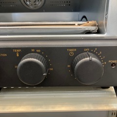 「安心の6ヶ月保証付。【BRUNO スチーム&ベイクトースター B0E067-BK 未使用品】取りに来れる方限定。」の画像