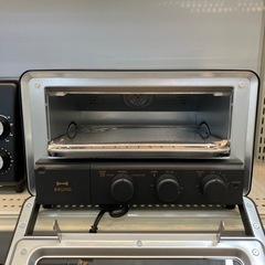 「安心の6ヶ月保証付。【BRUNO スチーム&ベイクトースター B0E067-BK 未使用品】取りに来れる方限定。」の画像