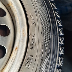 冬用ホイール。状態良好。(155/80R14)の画像