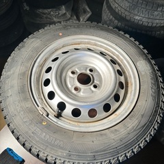 冬用ホイール。状態良好。(155/80R14)の画像