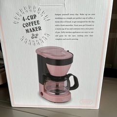 4カップコーヒーメーカーの画像
