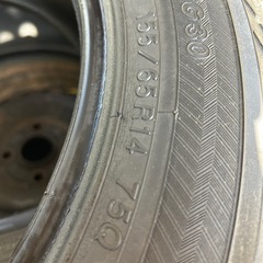 ヨコハマスタトレットタイヤ155/65Ｒ14 750Qの画像
