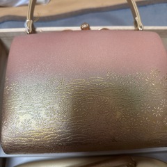 新品未使用　草履と本革バックのセットの画像