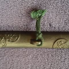 🖌️文鎮 古銭図 裏面芭蕉の唄 書道用品の画像