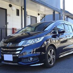 即乗りＯＫ 車検9年5月 オデッセイ アブソルート 衝突軽減ブレーキ ナビ フルセグTV Bluetooth フリップダウンモニター アラウンドビューモニター 両側パワスラ スマートキー クルコン LEDライト LEDフォグ ETCの画像