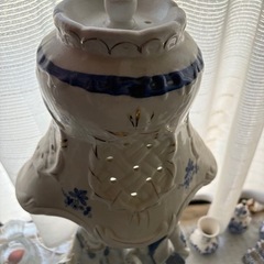 ヨーロピアン　ランプ　アンティークの画像