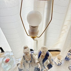 ヨーロピアン　ランプ　アンティークの画像