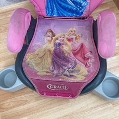 ジュニアシート ディズニープリンセス柄 GRACO チャイルドシート の画像