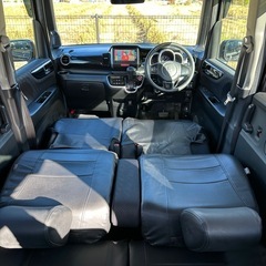 【㊗️ご成約🎊】《極美車☆N-BOXカスタム SSパッケージ☆車検付き（令和8年8月）即乗り可！》両側パワースライドドア☆スマートキーX2個☆Gathersナビ☆Bluetooth☆バックモニター☆地デジフルセグTV☆ETC☆VSA☆【車両交換や下取りも応談】の画像