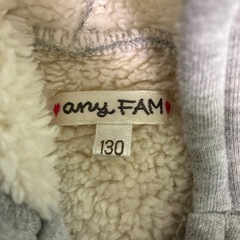 エニーファーム　　もこもこパーカーの画像