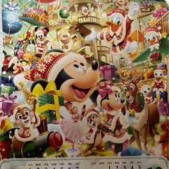 ディズニー壁掛けカレンダー　2026年の画像