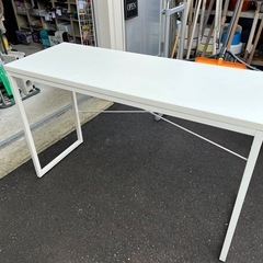 ニトリ スリムデスク ジェガン 120 WH 机 デスク テーブ...