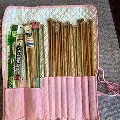 編み物道具セット 毛糸・ポンポンキット付きの画像