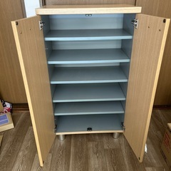 靴箱　シューズボックス 木製　の画像