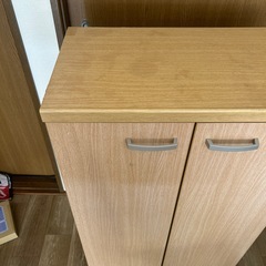 靴箱　シューズボックス 木製　の画像
