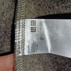 ユニクロ　コート　サイズM男性用の画像