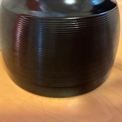 漆塗り汁椀5セット　内4個新品の画像