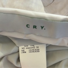 CRY.ワンピースの画像