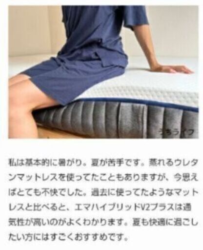 クリスマスセール！札幌市近郊の方限定！送料無料！エマ・スリープ