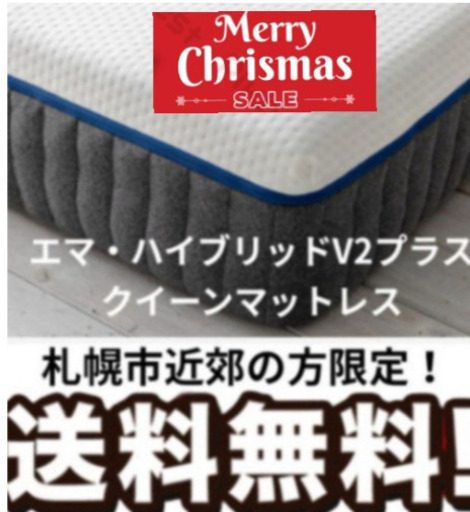 クリスマスセール！札幌市近郊の方限定！送料無料！エマ・スリープ