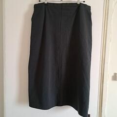 フェリシモ★スカートセットアップ半袖(ダークグリーン)　 ★試着のみ新品4Lの画像