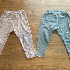 【ユニクロ100】レギンス10枚セットの画像