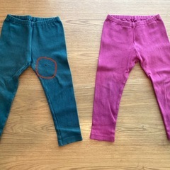 【ユニクロ100】レギンス10枚セットの画像