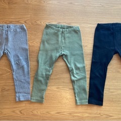 【ユニクロ100】レギンス10枚セットの画像