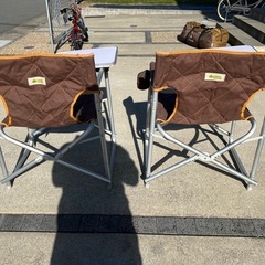ロゴス テーブル チェア キャンプ 2脚セットの画像