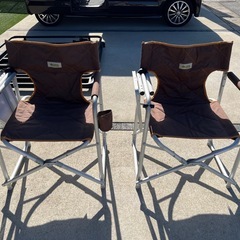 ロゴス テーブル チェア キャンプ 2脚セットの画像