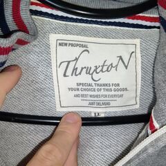 thruxton new proposalパーカー　サイズLL男性用の画像