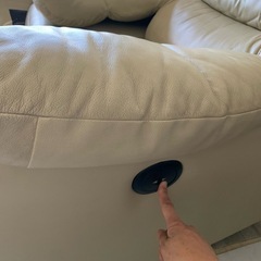 電動リクライニングソファの画像