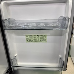 【ジャングルジャングル貝塚店】冷蔵庫　シャープ　SJ-D15P 2024年製　152L 単身　引っ越し　新生活　一人暮らし　家電　冷凍　コンパクト　キレイ　かわいい　オシャレ　ブラック　高年式　安心　保証　貝塚　二色浜　クリーニング済みの画像