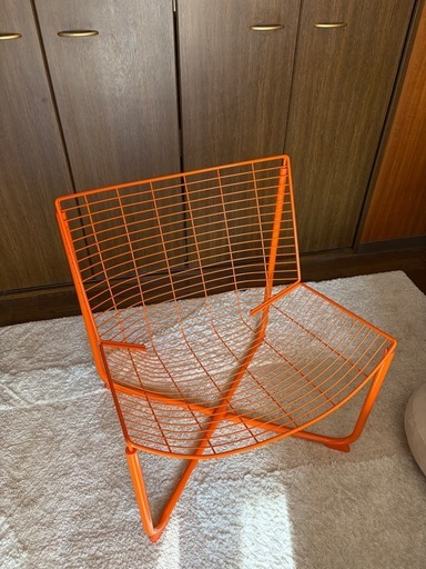 IKEAのオレンジイス (おに) 川崎の椅子《チェア》の中古あげます・譲り