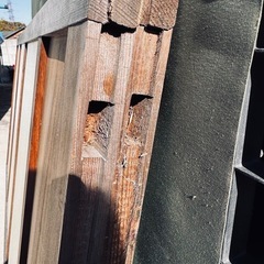 アンティーク 建具 ガラス引戸 レトロ①の画像