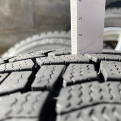 （取引中）ホイール付き　スタッドレスタイヤ　13インチ　2023年の画像