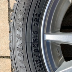 （取引中）ホイール付き　スタッドレスタイヤ　13インチ　2023年の画像